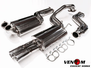 Ford FG/FG X Turbo Sedan Twin 2.5" Catback Stainless Steel (Venom Exhaust Works)