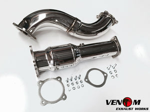 Ford FG/FG X Turbo 4" Dump & Cat Pipe Stainless Steel (Venom Exhaust Works)