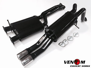 Ford BA/BF Turbo Ute Twin 2.5" Catback Mild Steel (Venom Exhaust Works)