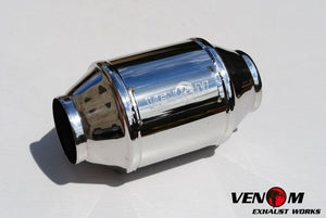 2.5" 400 Series High Flow Cat - 200CPSI (Venom Exhaust Works)