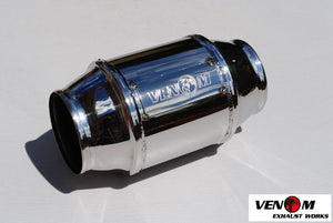 3" High Flow Cat 400 Series - 100CPSI (Venom Exhaust Works)