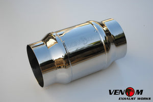 4" High Flow Cat (4"in/out) 500 Series 100CPSI (Venom Exhaust Works)