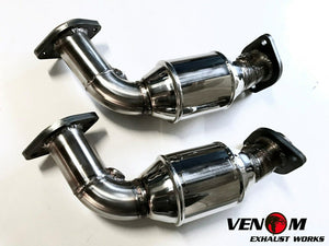 Holden/HSV - LSA/LS3/L77/L76 V8 High Flow Cat Pipes (Venom Exhaust Works)